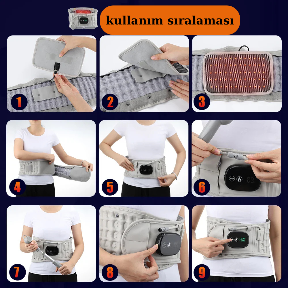 Isıtıcı Bel Kemeri